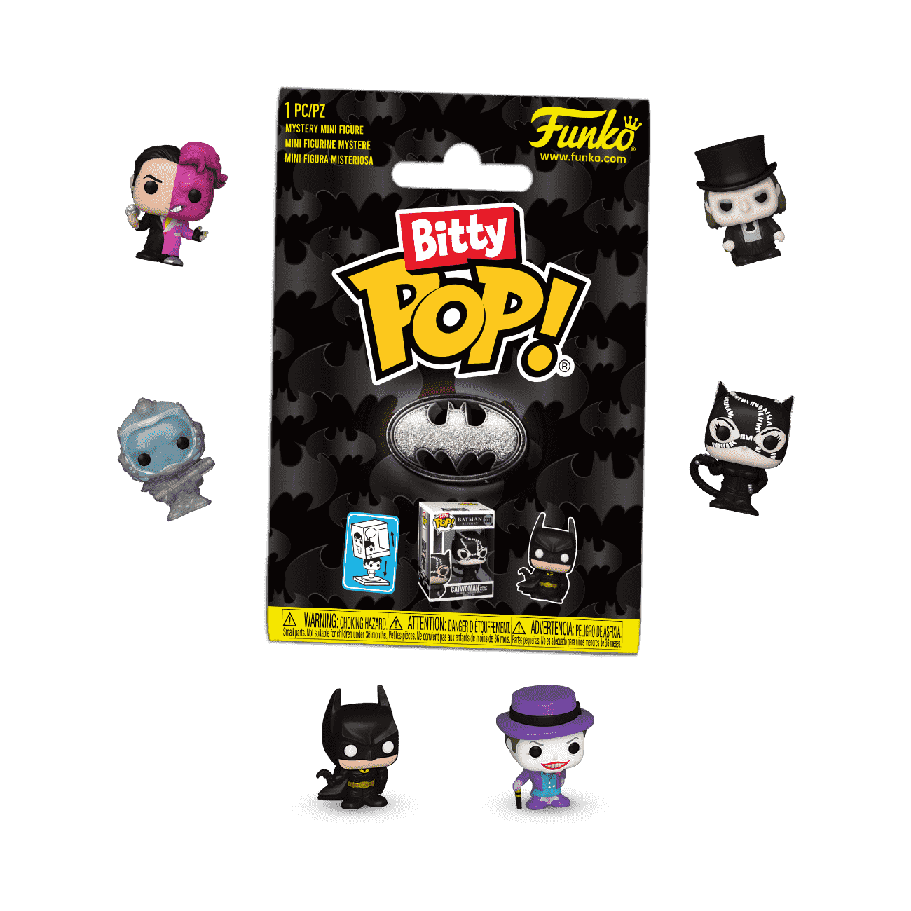 Bitty Pop! Singles Batman 85th Anniversary 12-Pack Polybag - Figurine Bitty Pop! DC Comics