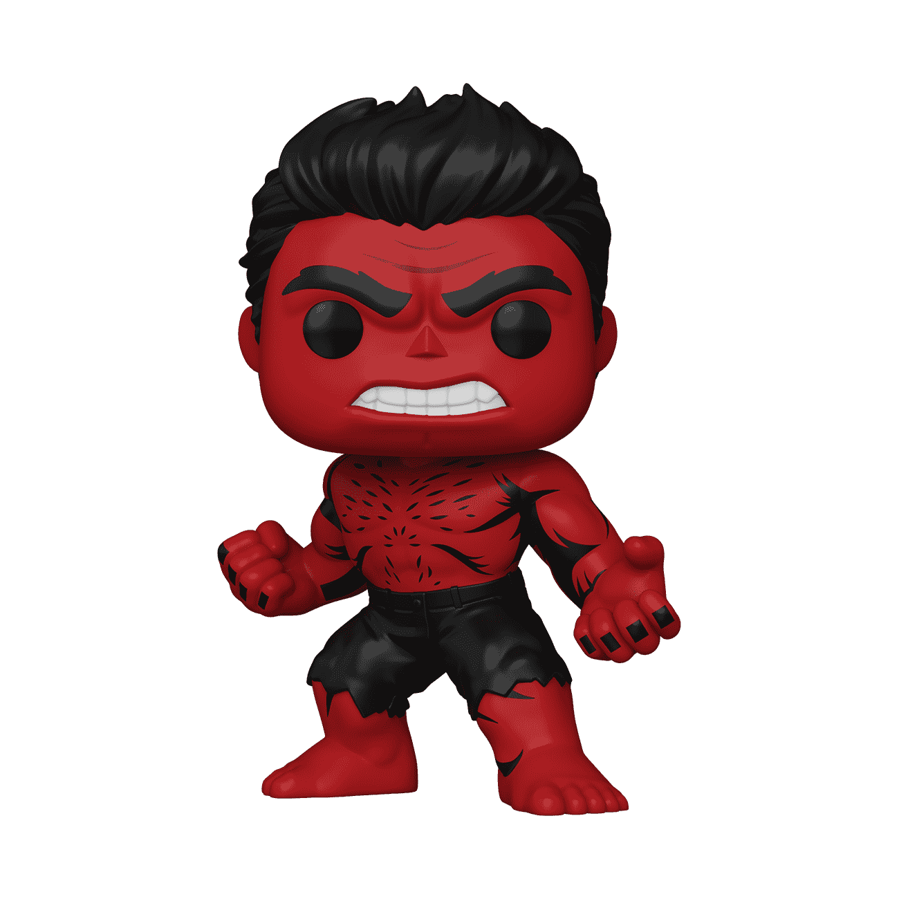 Pop! Super Red Hulk (Retro Comic Deco) - Figurine Pop! Marvel
