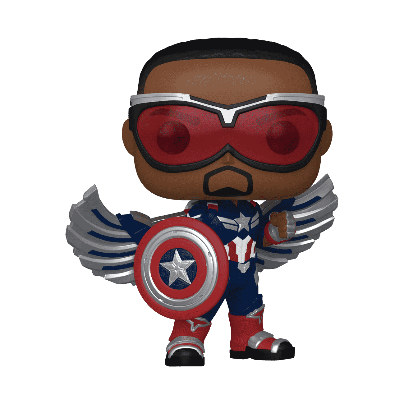 Pop! Captain America (Sam Wilson) - Figurine Pop! Marvel