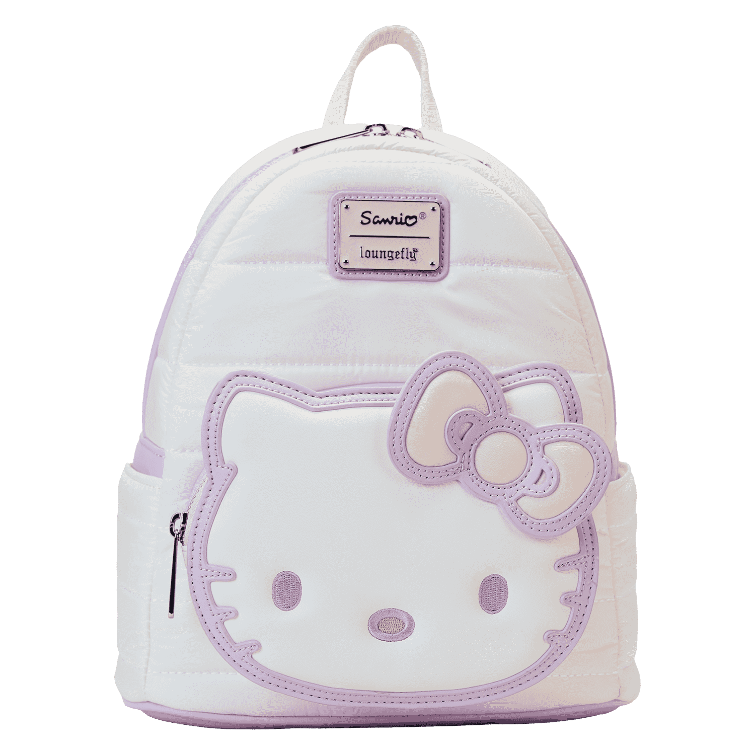 Sanrio Exclusive Hello Kitty Quilted Texture Mini Backpack - Figurine Bags