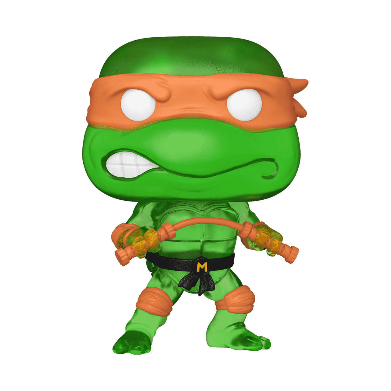 Pop! Michelangelo (Translucent Green) - Figurine Pop! Teenage Mutant Ninja Turtles