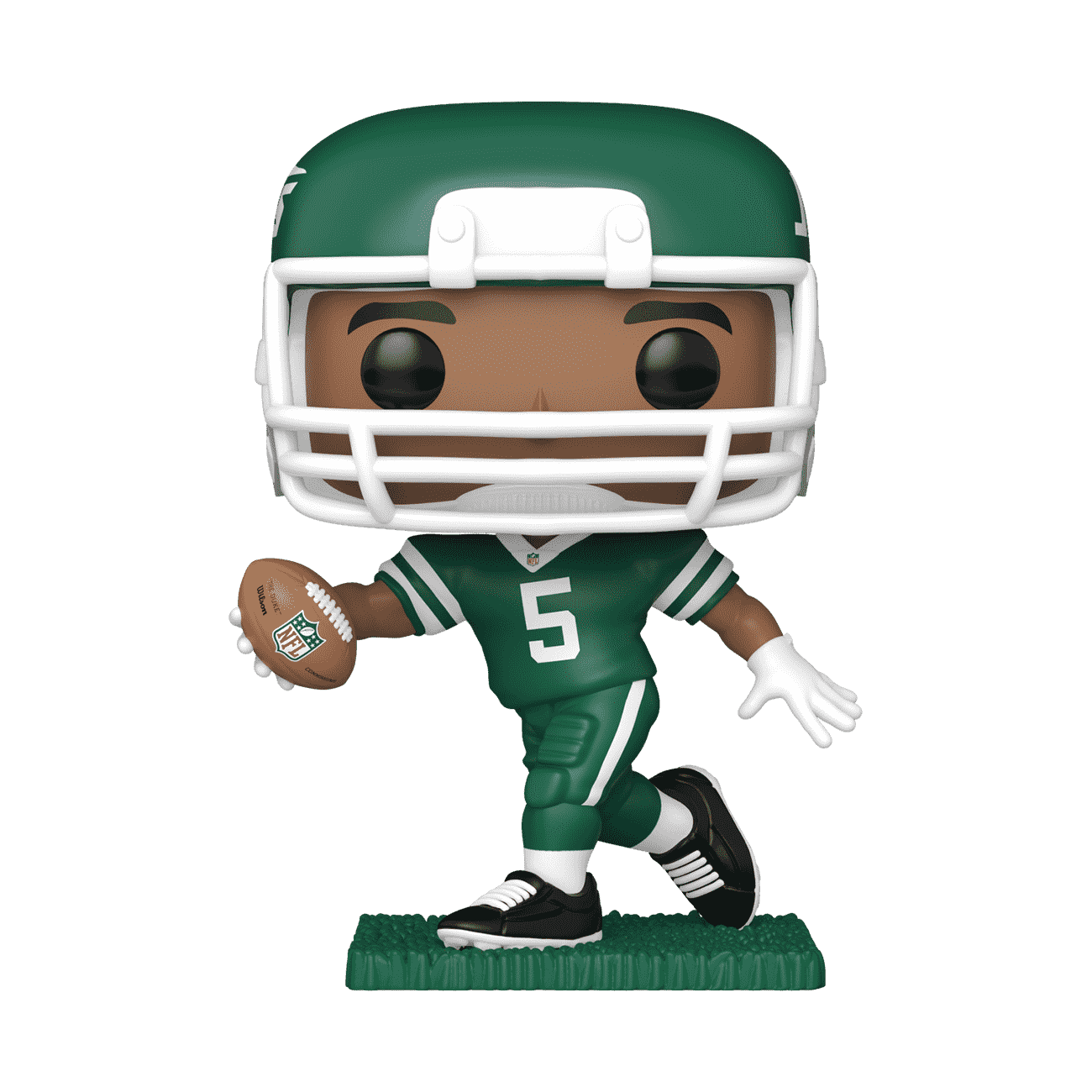 Pop! Garrett Wilson (Green and White Uniform) - Figurine Pop! NFL