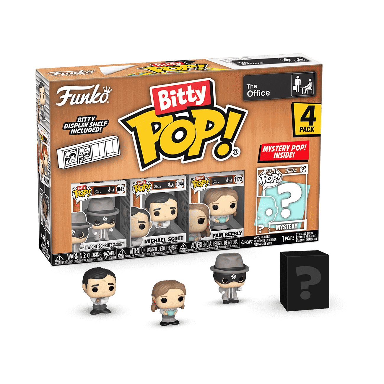 Bitty Pop! The Office 4-Pack Series 1 - Figurine Bitty Pop!
