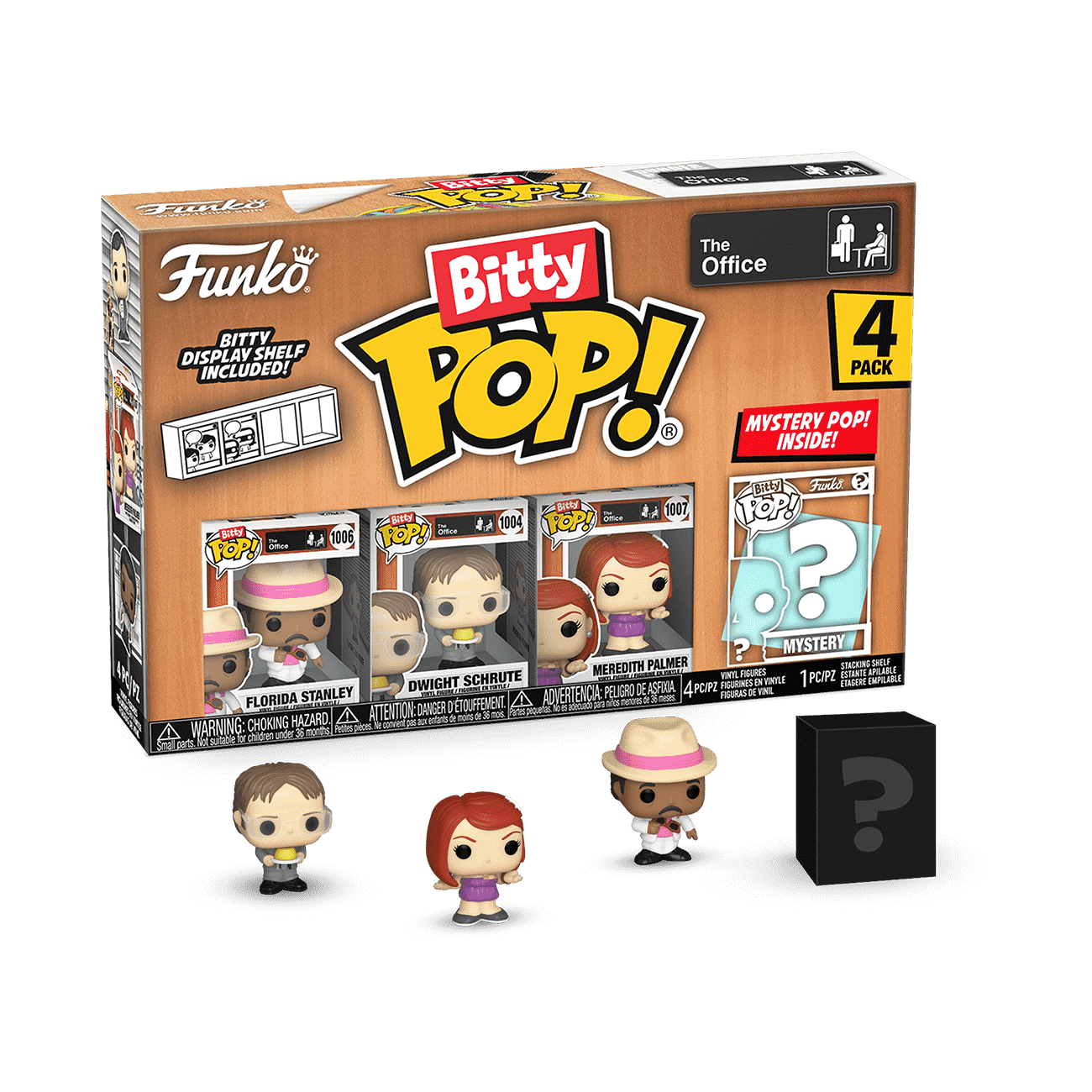 Bitty Pop! The Office 4-Pack Series 3 - Figurine Bitty Pop!