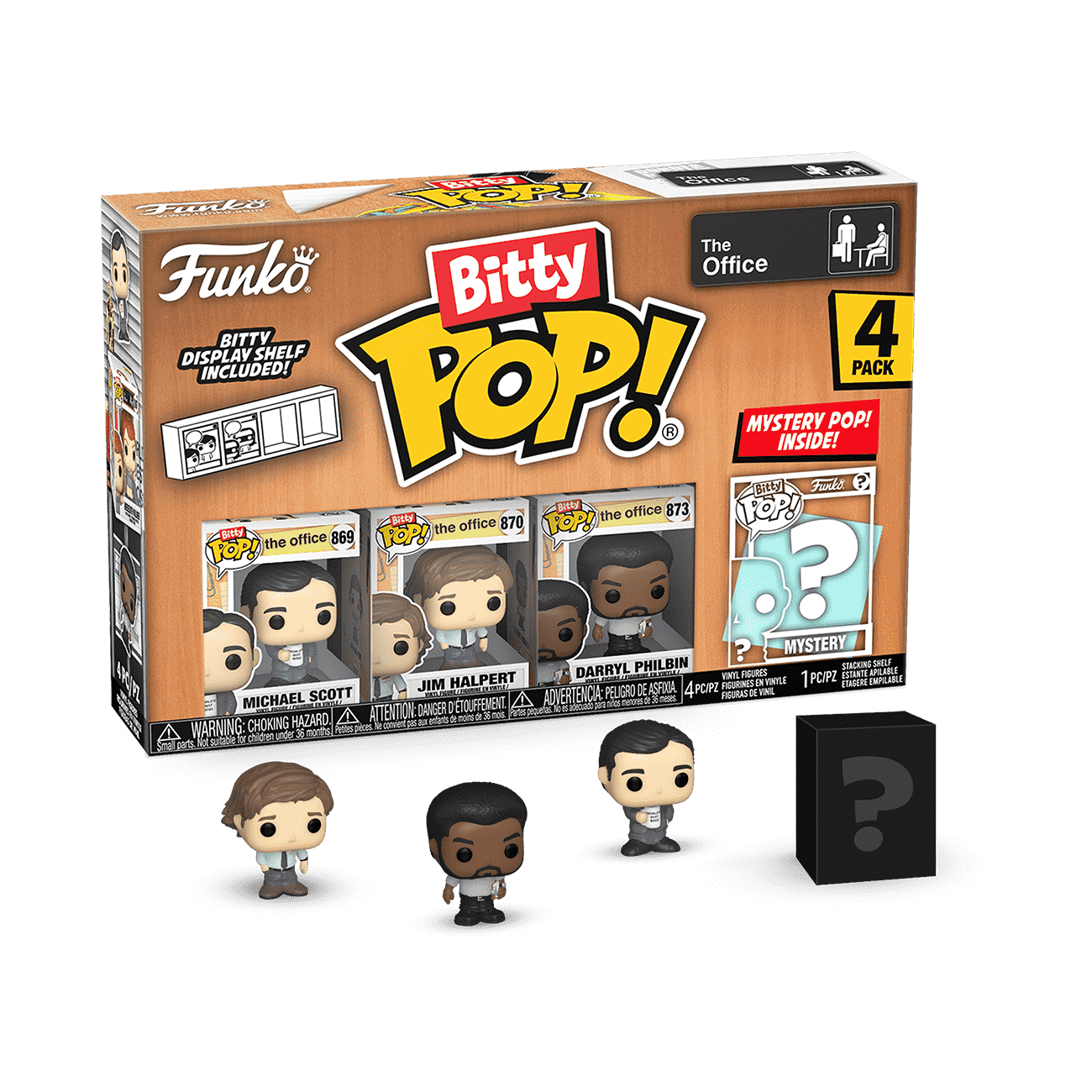 Bitty Pop! The Office 4-Pack Series 4 - Figurine Bitty Pop!