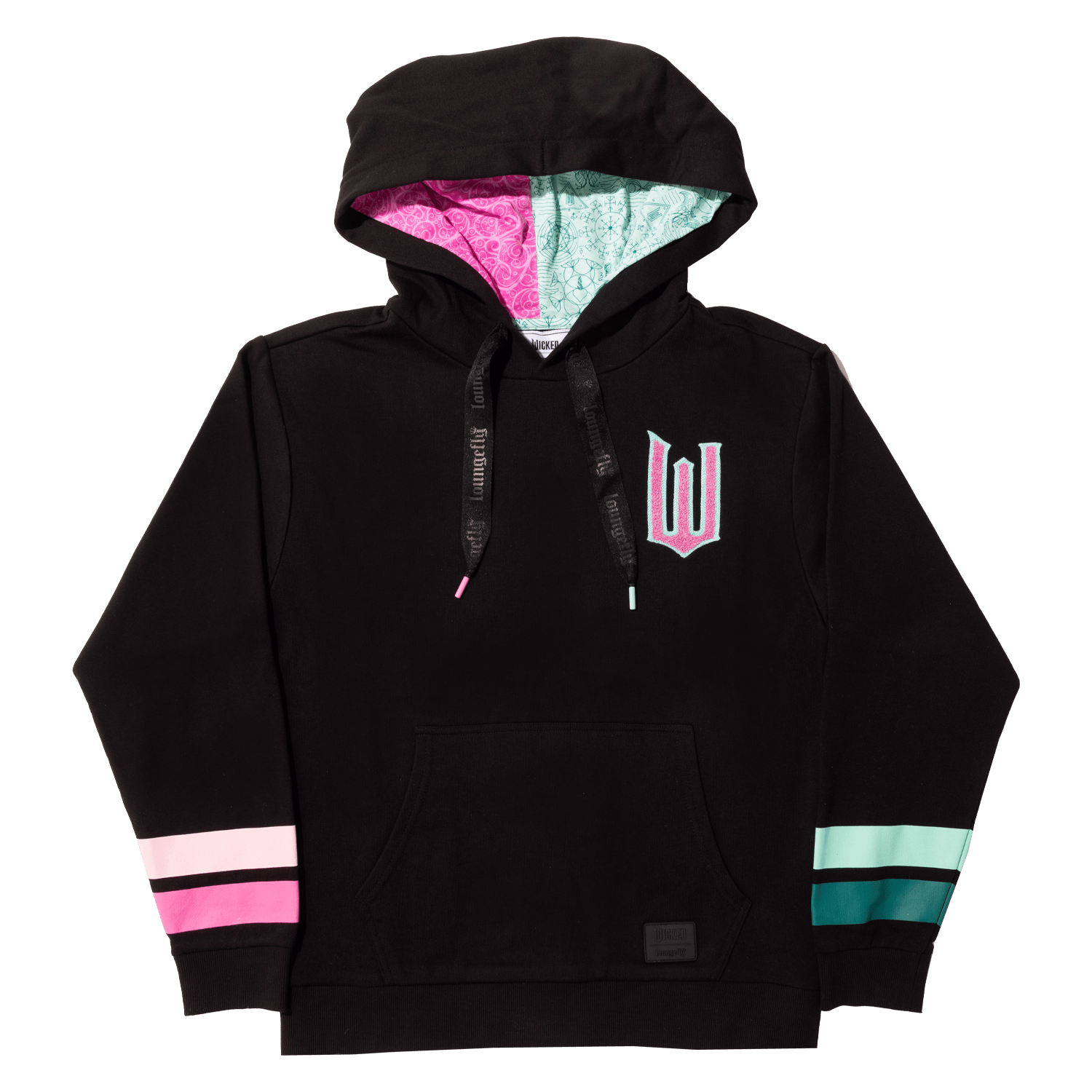 Wicked Elphaba & Glinda Split Unisex Hoodie - Figurine Apparel